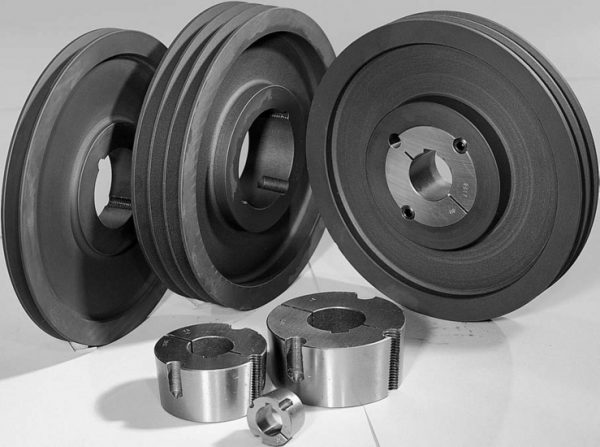 Characteristics of transmission belt pulley and v-belt pulley